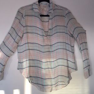 Lou & Grey pastel check shirt